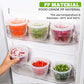 🧅 Oppbevaringsboks med drenering – 500ml, spiralforseglet, PP-materiale. Hold hakket løk, ingefær og hvitløk ferskt! ✨🥗