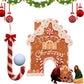 🎅Julesalg – 50 % rabatt🎄Gingerbread Golf Game Set – Det beste julespillet