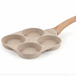 🍳50 % Rabatt🥚Fire-hulls eggpanne, frokost omelett hjemme stekepanne non-stick panne