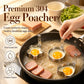 🍳 50 % RABATT I BEGRENSET TID! Eggringform i rustfritt stål 304, non-stick-form til stekte egg i ulike former til frokost