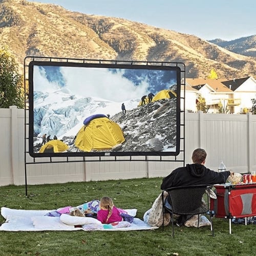 📺Bærbar gigantisk utendørs filmskjerm
