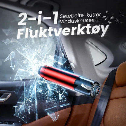 🔥🎁Mini nødverktøy for rømning av bil🎁✨Gratis støtdempende klistremerker til bildørene🎁✨