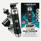 ⏳BEGRENSET TID: 50 % RABATT! 🏆Luxe 3-i-1 profesjonelt pleiesett for menn – trimmer med T-blad, foliebarbermaskin og nesetrimmer – med LED-display og USB-oppladbar