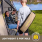 🪑 Sammenleggbar campingstol – komfortabel, med bæreveske. Ideell til hagen og eventyr! 🏕️✨