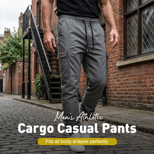⏳🔥50 % RABATT I BEGRENSET TID! 👖 Uformelle cargobukser for menn – stilige, komfortable og justerbare ✨