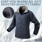 🎁Herrejakke i dobbeltvevd fleece (50 % rabat)