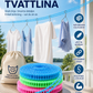 🧺 Vindtett klessnor for reise – 5/8/10 m, S-kroker i stål, kompakt. Perfekt for camping og hotell! ✨🧳