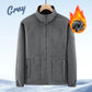 🎁Herrejakke i dobbeltvevd fleece (50 % rabat)