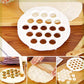 🥟 Dumplingform – lager 37 dumplings samtidig, mattrygg ABS/aluminium. Spar tid og ha det gøy med familien! ✨👨‍👩‍👧