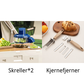 ⏳Begrenset tidsbegrenset 50 % rabatt⏰Gjennomsiktig elektrisk frukt- og grønnsaksskreller🍇🧄