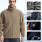 🎁Herrejakke i dobbeltvevd fleece (50 % rabat)
