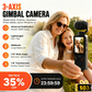 📸✨【Begrenset opplag – 50 % rabatt】 Lommekamera med vippbar skjerm – Ta perfekte selfies 📱💄 Del dem umiddelbart, uten behov for redigering✈️ gratis frakt