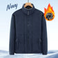 🎁Herrejakke i dobbeltvevd fleece (50 % rabat)