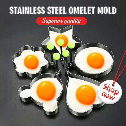 🔥Hotte tilbud – Omelettform i rustfritt stål