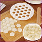 🥟 Dumplingform – lager 37 dumplings samtidig, mattrygg ABS/aluminium. Spar tid og ha det gøy med familien! ✨👨‍👩‍👧