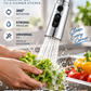 🚰 360° roterende kranforlenger – to spraymoduser, sprutfri, universal passform. Gjør kjøkkenvasken smartere! ✨💧