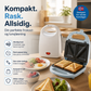 🥪 Multismørbrødpress – 520W, non-stick, 3 minutter til varm mat. Perfekt til frokost og snacks! 🔥✨