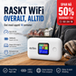 📶 Bærbar WiFi-router – høy hastighet, kobler alle enheter trådløst. Kompakt, lett, 3000mAh batteri, 12 timers drift – perfekt på reise! ✈️🔋