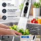🚰 360° roterende kranforlenger – to spraymoduser, sprutfri, universal passform. Gjør kjøkkenvasken smartere! ✨💧