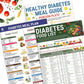 ✨Hot Sale Begrenset Tidsrabatt-50% rabatt🍎Diabetes matliste og måltidsplanlegger🥬