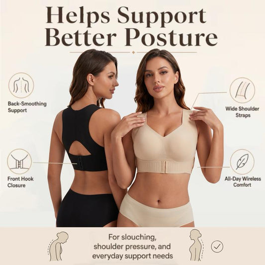 ⚡ AlignLift Posture-Perfect trådløs BH – hele dagens komfort, pustende og klar for sommeren 💕