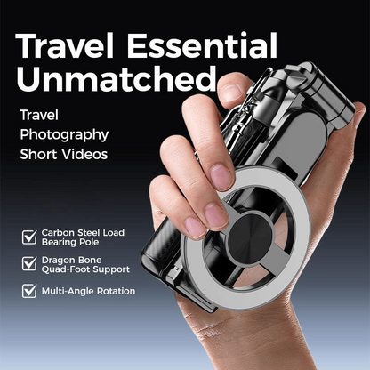 🏆 Hot sale 48% OFF✨4-in-1 Multifunksjonell magnetisk selfiestang med 360° rotasjon