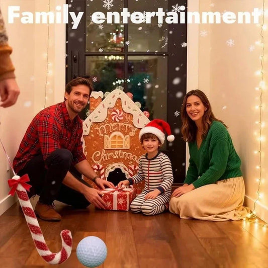 🎅Julesalg – 50 % rabatt🎄Gingerbread Golf Game Set – Det beste julespillet