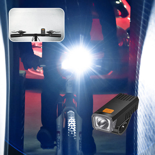 🚴‍♂️ Vanntett, oppladbar LED-sykkellykt med klips – sterk og holdbar ✨