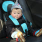 🧸 Bærbart barnesete – 0–12 år, fempunktsbelte, pustende mesh. Passer i alle biler – perfekt til reiser! 🚗✈️