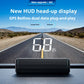 Head-Up Display (HUD) – GPS-hastighetsmåler for bil