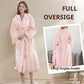 🔥✨Soft Fluffy badekåpe 🧖♀️ - Hudvennlig stoff, koselig og varmt, perfekt for etter badet!