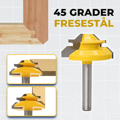 🎁 HOT SALES ⏳ 45 °Miter fresebit