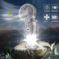 ⏰🎁Bærbar LED-Campinglampe Med Vifte