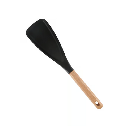 🔥Varmt salg❤️‍🔥Salatspade i silikon med trehåndtak
