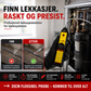 ⚡ Bærbar AC-lekkasjesøker – 215g, ergonomisk sonde, 20cm rekkevidde. 2–10 sek tilbakestilling – pålitelig i 0–52°C. Ideell for verksted og hjem! 🔧✨