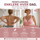 📢👙SPESIALPRIS DEN SISTE DAGEN⚡OVER 50 000 SOLGTE💕CloudComfort™ bomulls-BH med knapper foran – Pustende • Uten bøyle • Støtte hele dagen • Uten polstring og hudvennlig 🌿