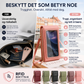 👛 RFID-tyverisikker telefonveske – 4 kortrom, 3 rom, gjennomsiktig berøringslomme. Lett PU-skinn, justerbar stropp – perfekt til hverdag og reiser! 🛡️✨