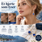 💎 Elegante blå safirøredobber – hypoallergene, antioksidasjon, tidløs design. Perfekt til hverdag og fest! 💪💖