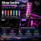 🚗 USB LED-billys – 7 farger, berøringskontroll, plug-and-play. Gjør bilinteriøret koselig på sekunder! ✨🌈