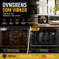 🧹 Kraftig ovnsrens spray – bryter ned innbakt fett og matrester. Tørk av uten skrubbing – gir blanke flater og fjerner lukt! 💪🔥