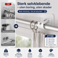 🏠 Selvklebende stangbraketter – vannavstøtende, rustfrie, passer til tre, fliser og betong! 💪🛡️
