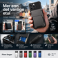 📱 Lommebok-deksel med kortplass – 5 kort, TPU+PC, støtdempende. Beskytter telefon og kortholder! ✨💳