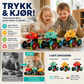 🚙 Lysende monstertruck – trykk, start og se den kjøre! Tøff og slitesterk for aktive barn! 💡🦕