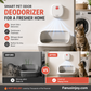 🔥50 % rabatt i en begrenset periode! 🌬️Si farvel til ubehagelige lukter med denne! Smart Quiet Pet Odor Eliminator
