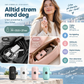 🔌 Kompakt trådløs powerbank – 5000mAh, hurtiglading, digital display. Perfekt for lomme og veske! 💪📱