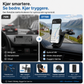 📱 Bilsugetelefonholder – 360° roterbar, bøybar arm, passer 4,7–7,2″. Vaskbar sugekopp! 🚗✨
