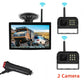 🚛 Trådløst dashcamsystem – 1080P, delt skjerm, 140° synsfelt. Perfekt for lastebiler og bobiler! 📡✨