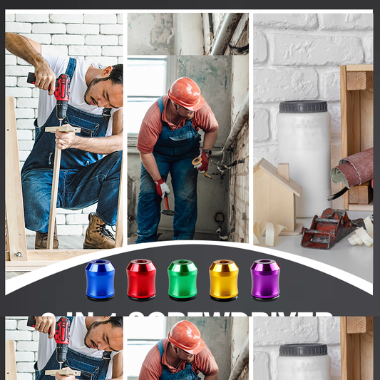 🌟Kjøp 1 få 1 gratis🌟3-i-1 skrutrekkerhode med magnetring