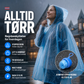 🌧️ Bærbar regnjakke – lett, vanntett og kompakt. Beskytter mot uventet regn – perfekt til reiser, pendling og friluftsliv! 🎒☔