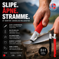 🔪 Multifunksjonell knivsliper – herdet legert stål, rask gjenoppretting av skarphet. Inkludert flaskeåpner og skiftenøkkel – perfekt til friluftsliv! 🍾🏕️